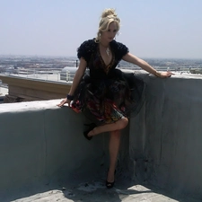 the roof, Candice Accola, dress