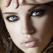 Xenia Tchoumitcheva, girl, make-up, Beauty
