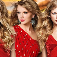 dresses, Taylor Swift, Red