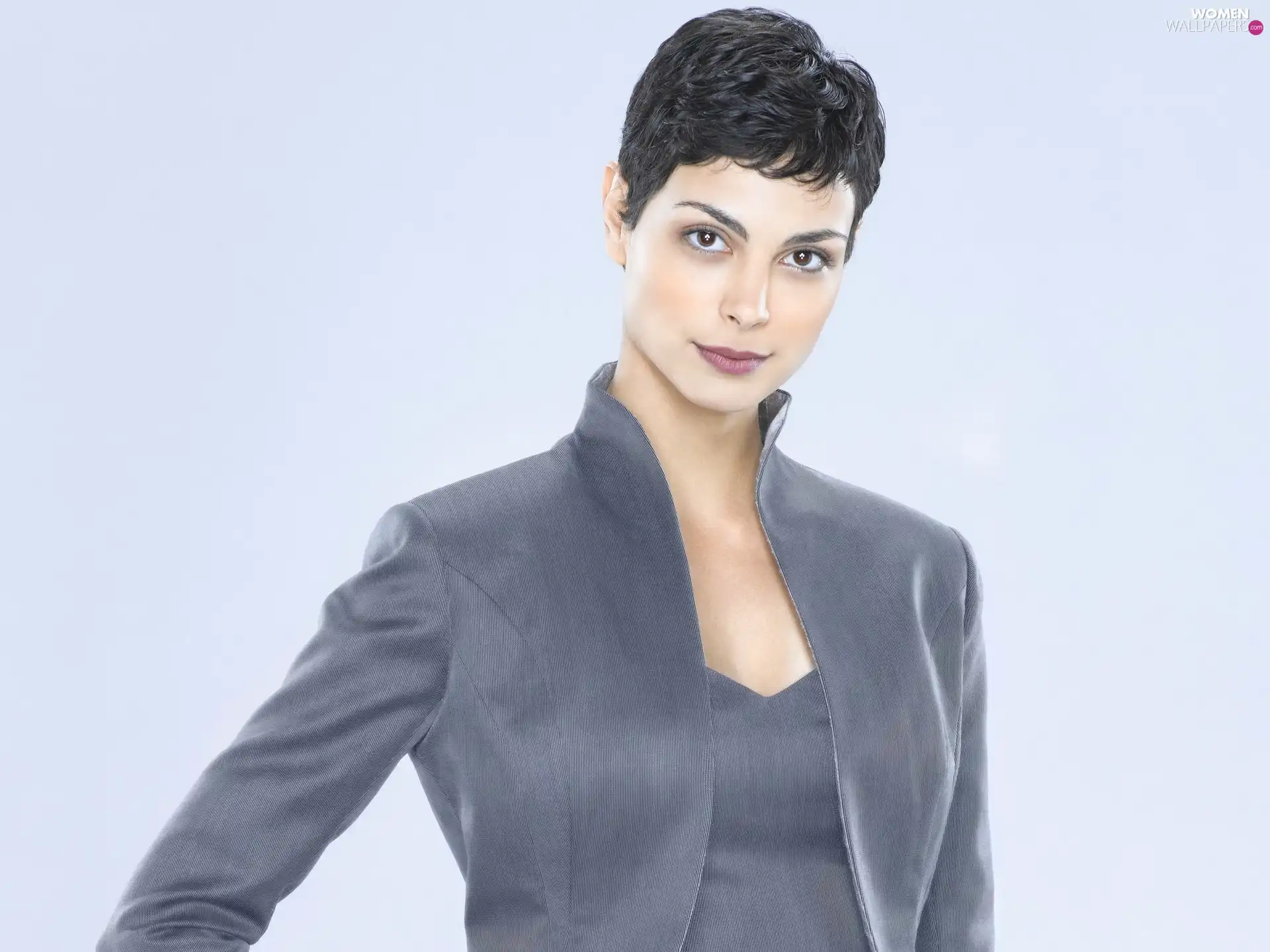 Beauty, Gray, jacket, Morena Baccarin