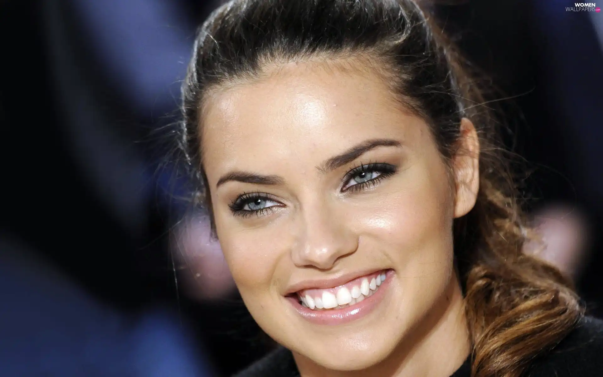 laughing, Adriana Lima