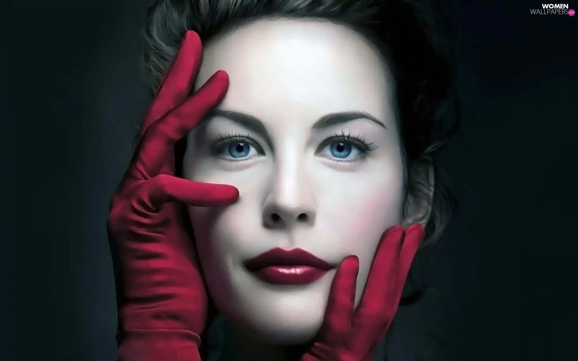 Women, Gloves, Liv Tyler, make-up