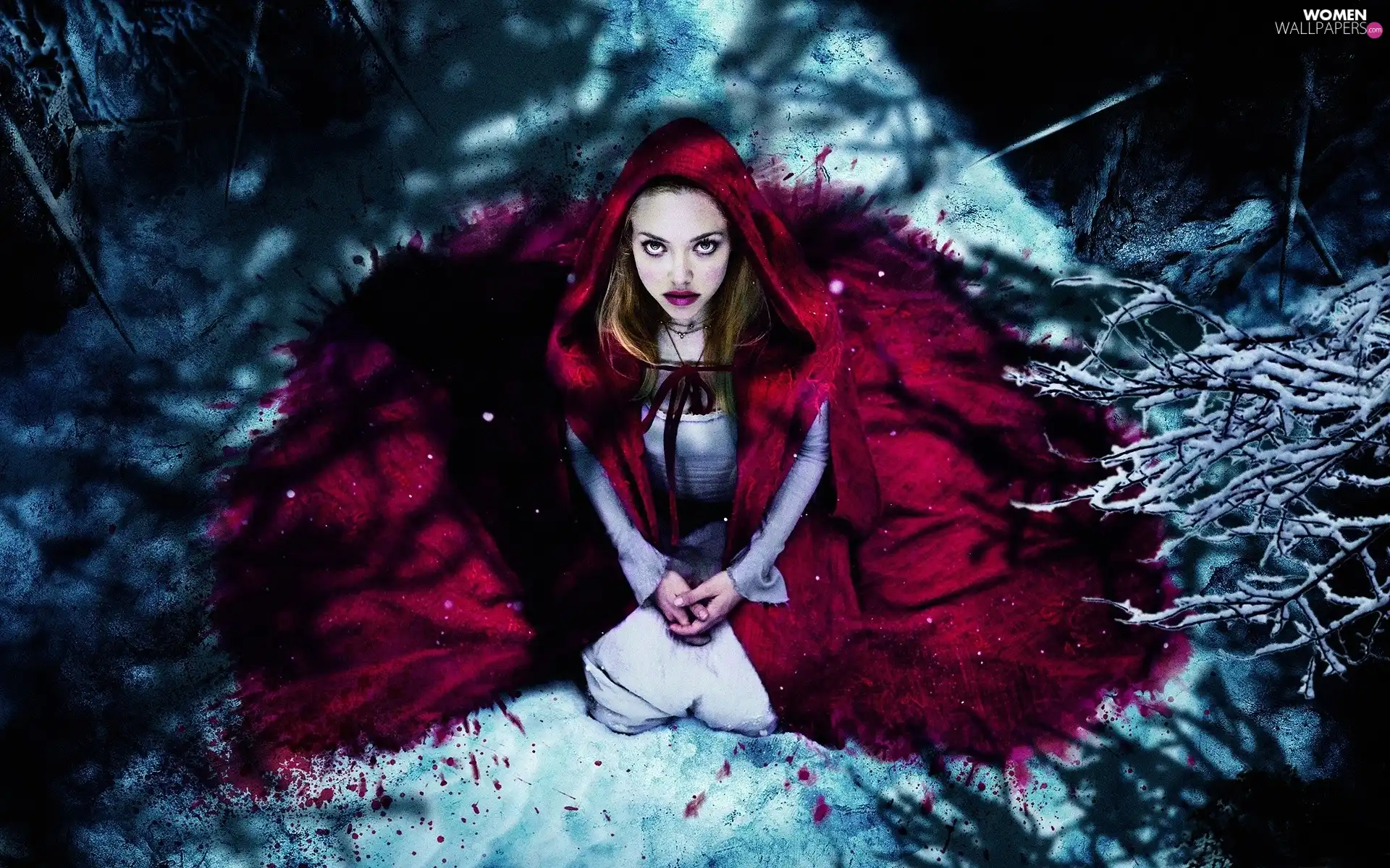 snow, Amanda Seyfried, Red hood