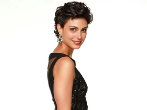 costume, ear-ring, profile, Black, Morena Baccarin