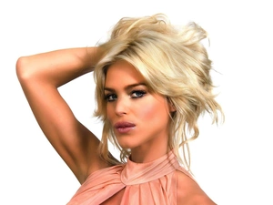 make-up, Victoria Silvstedt, Blonde