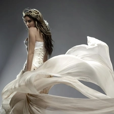 wedding, Sarah Brightman, Dress