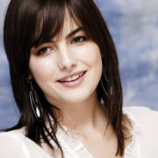 Camilla Belle, girl, ear-ring, Beauty