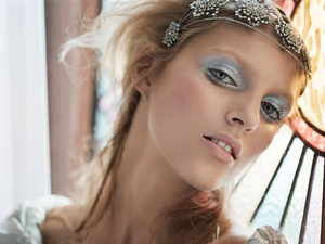 make-up, Anja Rubik, face