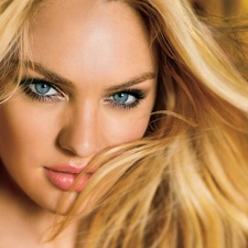 Blonde, Candice Swanepoel, face