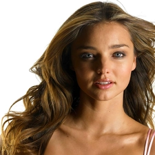 Hair, Miranda Kerr, face