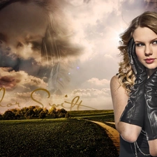 clouds, Taylor Swift, Gloves