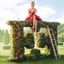 Bar Refaeli, dress, Ladder, red hot