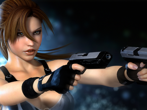 Weapons, Tomb Raider, Lara Croft