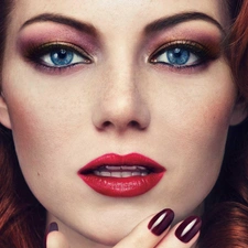 Emma Stone, Women, make-up