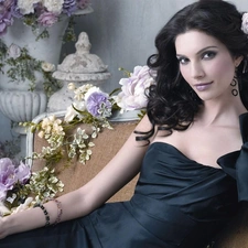 Flowers, Teresa Moore, model
