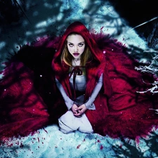 snow, Amanda Seyfried, Red hood