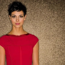 dress, Morena Baccarin, red hot